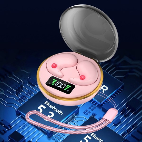 Søvnhodetelefoner Bluetooth In-Ear for søvn - Rosa Pink
