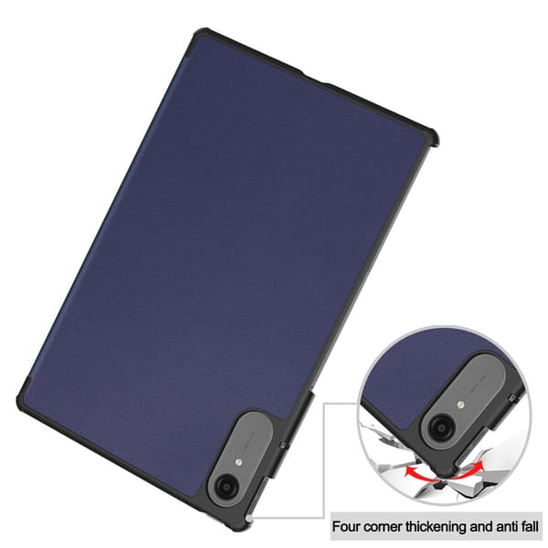 Til Lenovo Idea Tab Pro Gen 2 13" Cover med Stander Stødbeskyttelse - Blå Blue