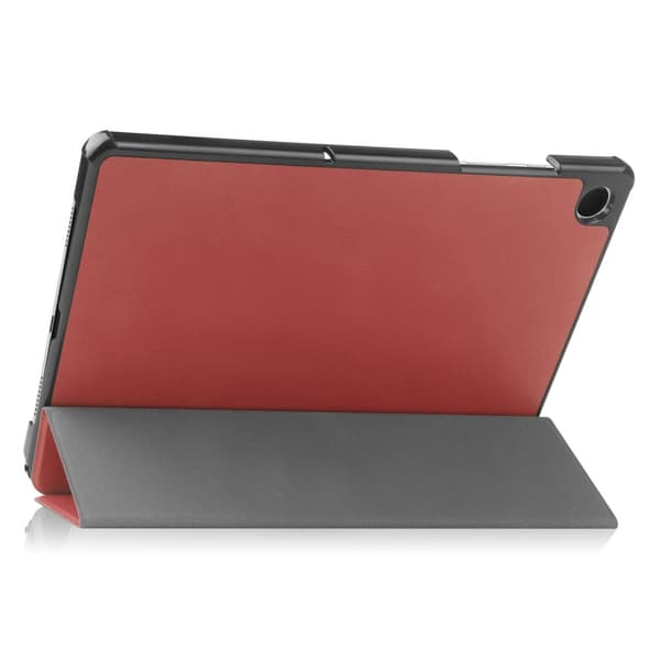 Tri-fold Stativveske for Samsung Galaxy Tab A9 8,7\" Wine red