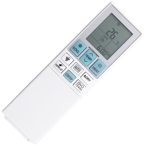 Erstatning fjernkontroll for CRMC-B153JBEZ for Sharp klimaanlegg White