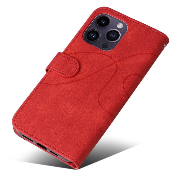 For iPhone 15 Pro Max KT Series-1 To-fargets Case Red