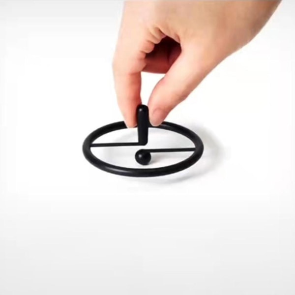 2-pack Fidget Toy Spin Roterande Gyro Dekompression Slumpad Färg multifärg