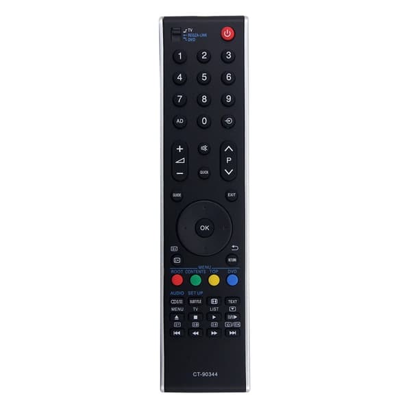 Fjernkontrollerstatning for CT-90344 For Toshiba TV Black