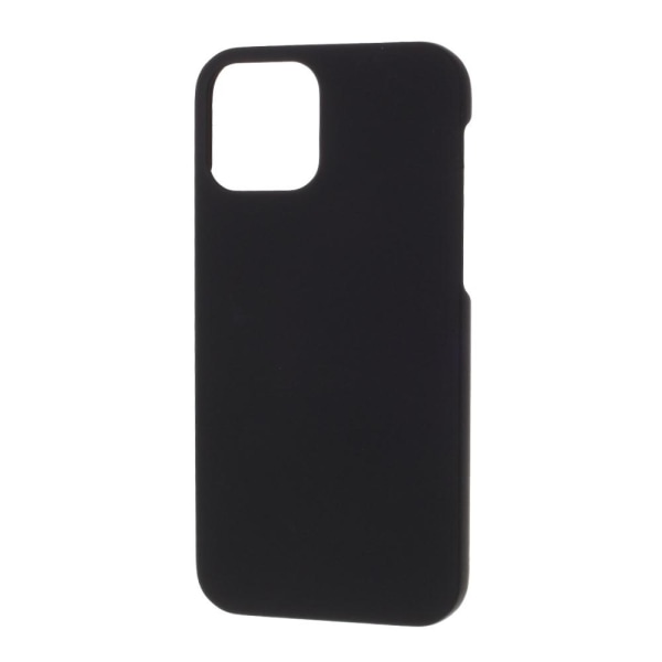 Gummibelagt hårdt pc-cover Beskyttende skal til iPhone 12 Pro Max - Black