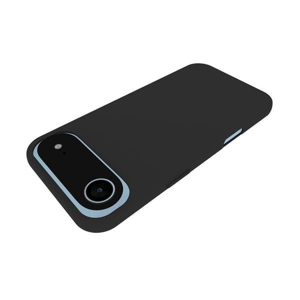 Til iPhone Air Case TPU Cover Bagside - Sort Black