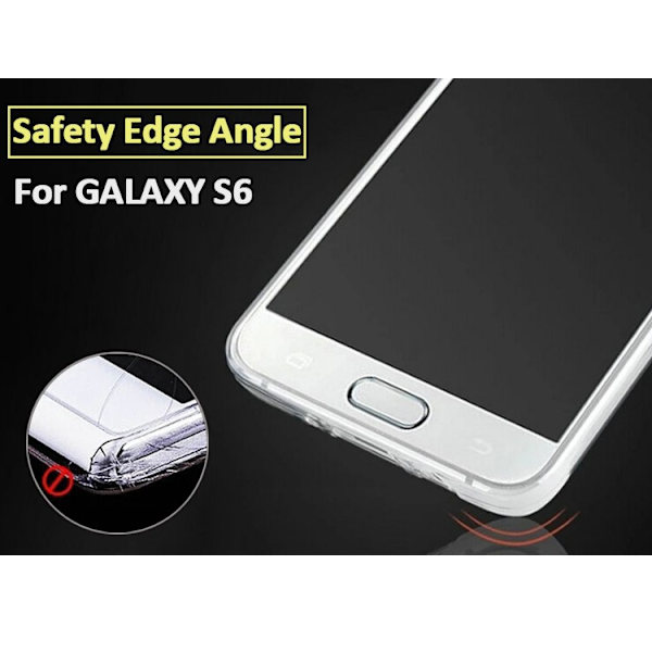 Samsung Galaxy S6 EDGE Slimmat TPU skal TRANSPARANT Transparent