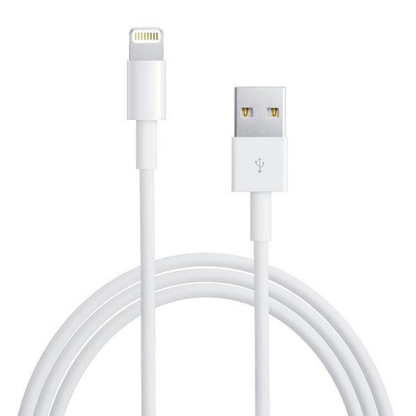 Apple Lightning Kabel MD818ZM/A 1M Original iPhone iPad iPod Vit