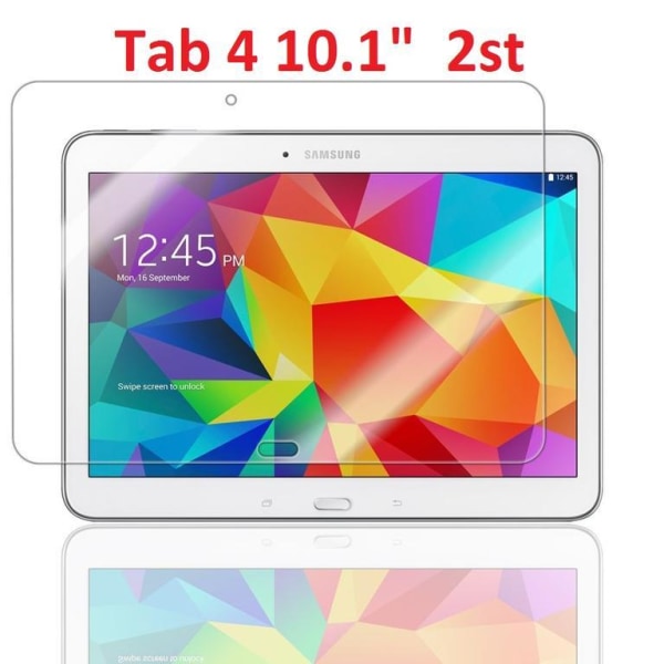 Näytönsuoja Galaxy Tab 4 10.1" 2-Packille Transparent