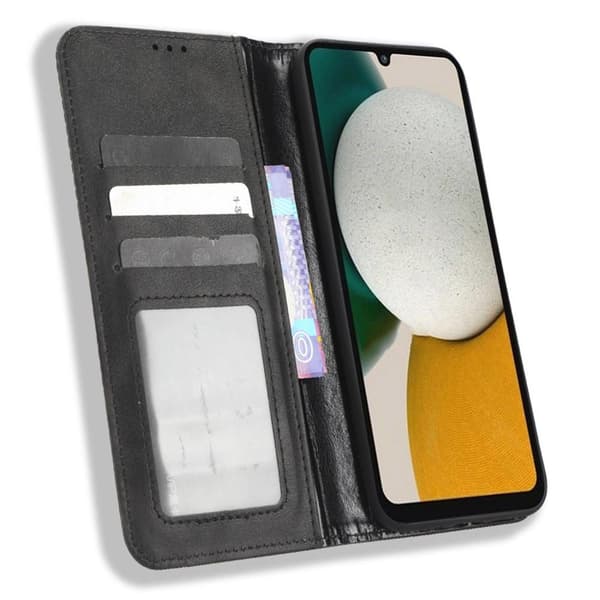 Wallet Stand Flip - telefonetui til Samsung Galaxy A34 5G - Sort Black