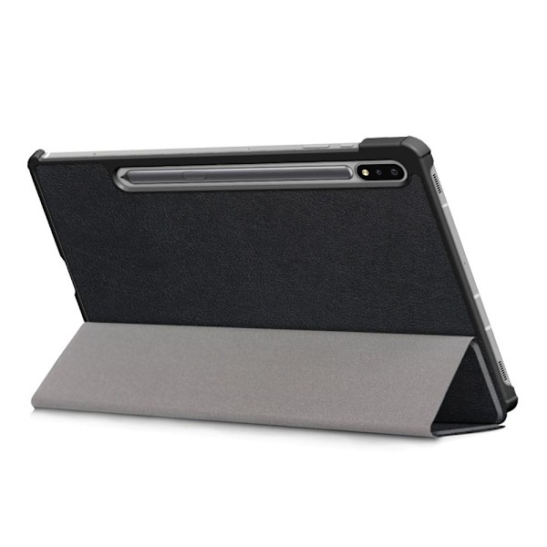 Slim Fit Cover Fodral Till Samsung Galaxy Tab S7 FE / Tab S7 Plus / Tab S8+ - Svart Svart