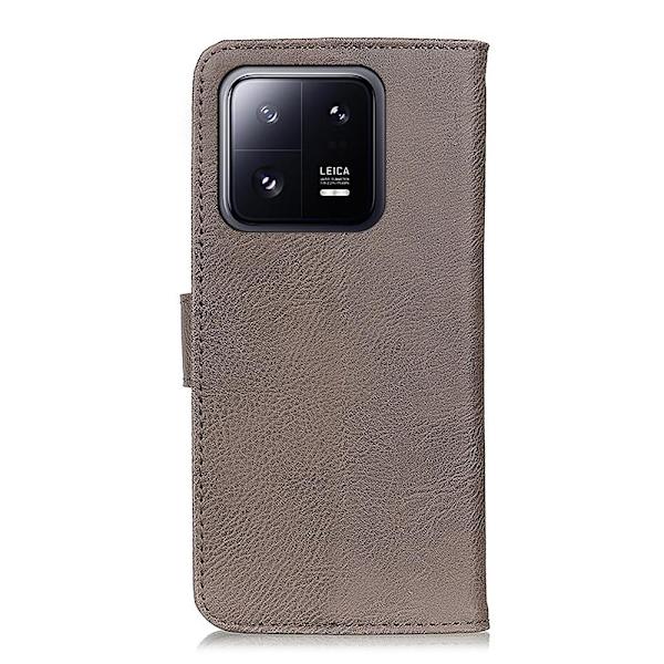 Xiaomi 13 5G KHAZNEH Lompakkoteline - Khaki Khaki