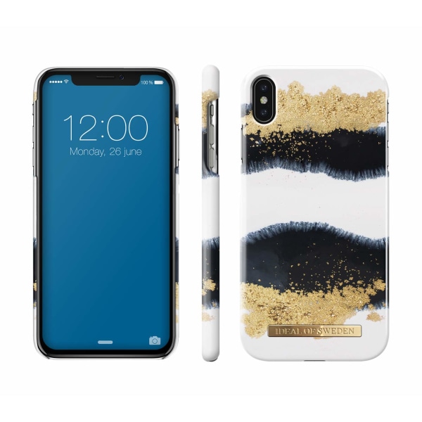 iDeal Of Sweden iPhone XS Max  - Gleaming Licorice Svart