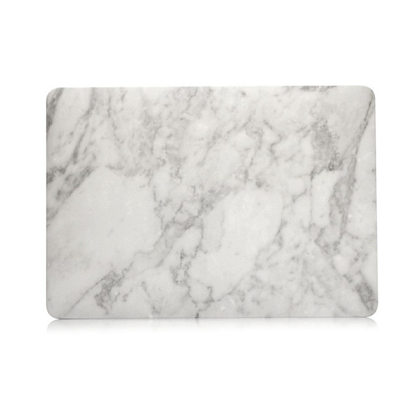 MacBook Air 13,3" A1932 (2018) + Retina - modeletui Marmor Lysegrå Grey