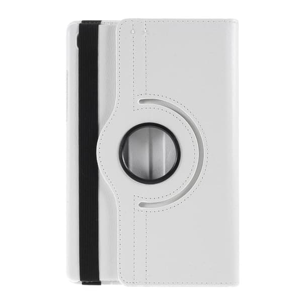 Litchi Suojakuori Rotating Stand Samsung Galaxy Tab A7 10.4 (2020) White