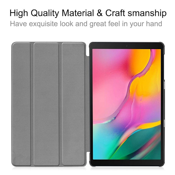 Slim Fit Deksel Til Samsung Galaxy Tab A 10.1 2019 - Ikke rør Black