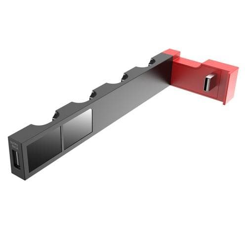 Kompatibel med Nintendo Switch IPEGA JoyCon 4 - spor Dock Lader - indikator Black