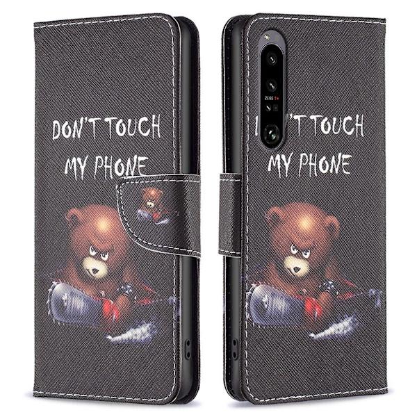 Til Sony Xperia 1 VI tegnebogstativetui mønstertelefoncover Multicolor