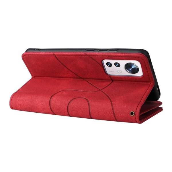 KT Multi-function Series-5 For Xiaomi 12 Phone Case Red