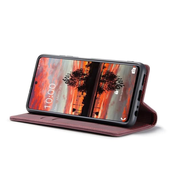 CASEME Retro Pung Taske til Samsung Galaxy A33 5G - Rød Red