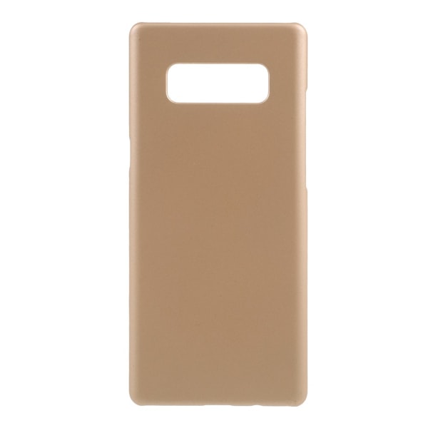 Gummibelagt PC Hard Cell Phone Cover til Samsung Galaxy Note 8 - Gold