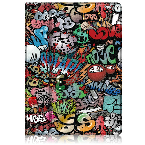 Fodral läsplatta Till PocketBook InkPad Lite PB970 - Graffiti Blå