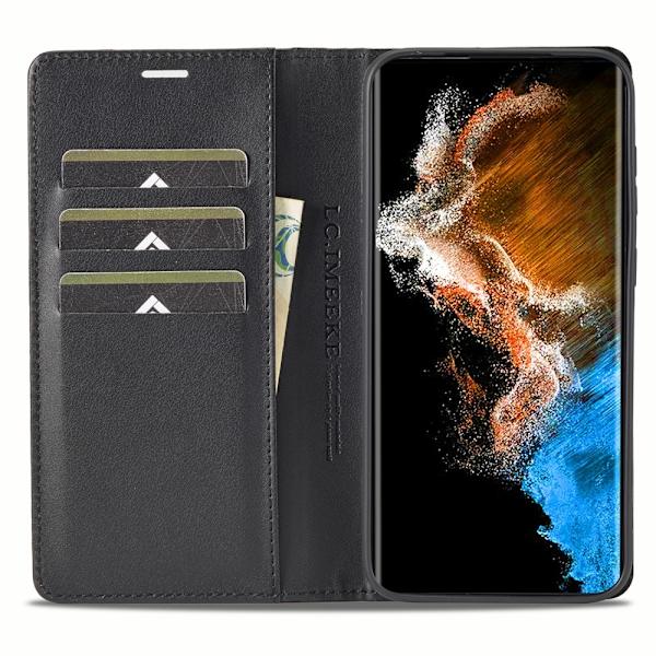 LC.IMEEKE Pung Taske til Samsung Galaxy S24+ - Sort Black