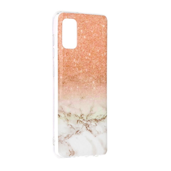 MTK Samsung Galaxy A41 TPU Marmor - Stil B Black