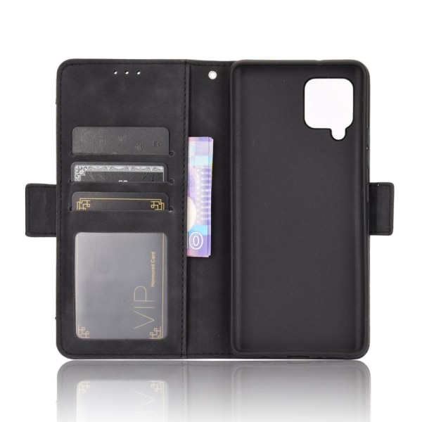 Wallet Stand Flip-telefonetui til Samsung Galaxy A42 5G - Sort Black