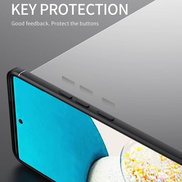 Samsung Galaxy A33 5G deksel med fingerring og innebygd plate Black
