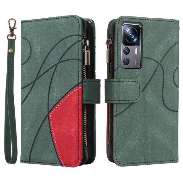 KT Multi-function Series-5 For Xiaomi 12T / 12T Pro Phone Case - Green Green