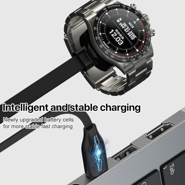 Oplader Garmin MARQ 2 Athlete / Adventurer / Captain USB - C Black