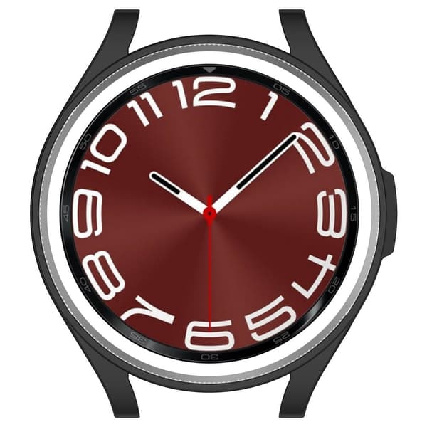 Full Coverage TPU Urkasse for Samsung Galaxy Watch6 43mm Black