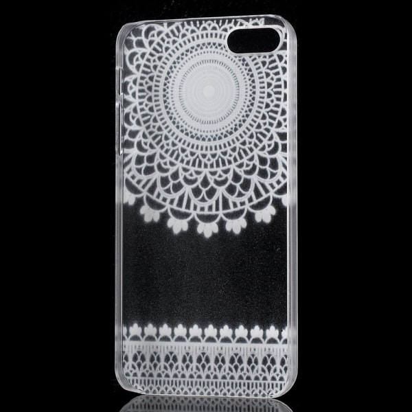 iPhone 5/5s Skal Flower Pattern Transparent