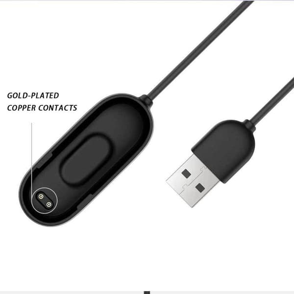 Magneettinen latauskaapeli Xiaomi Mi Smart Band 4: lle Black