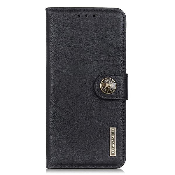 KHAZNEH Pung Stativ Taske til Sony Xperia 10 IV - Sort Black
