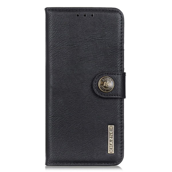 KHAZNEH Wallet Stand Case for Sony Xperia 10 IV - Black Black