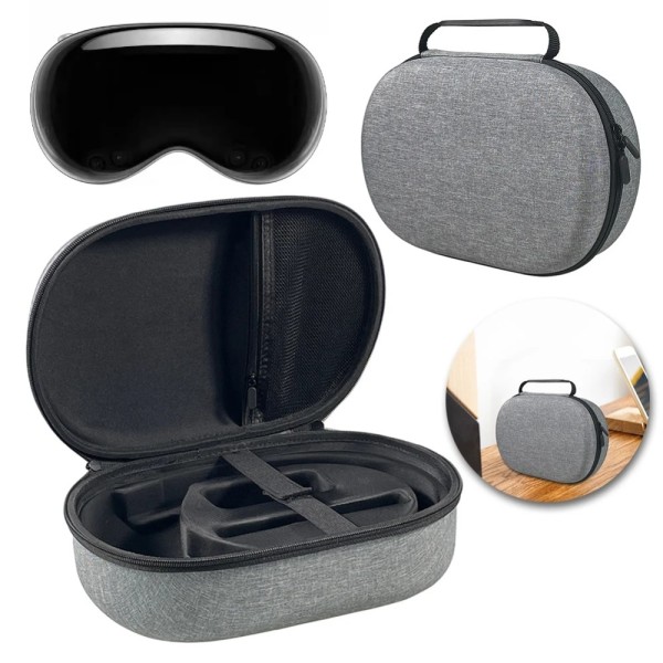 Til Vision Pro VR opbevaring Hardshell beskyttende etui Grey