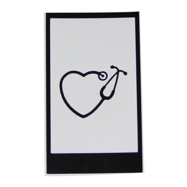 HAT PRINCE Stylish Chic PVC Decal Sticker for iPad - Heart