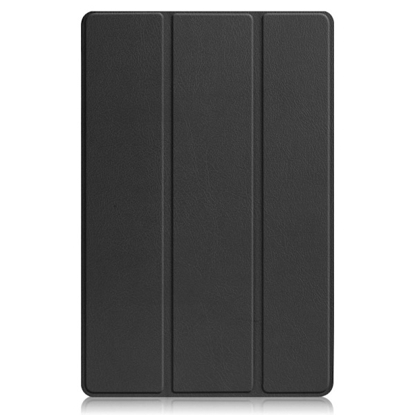 Til Lenovo Tab P12 Pro Tri - fold Stand Tablet - Taske - Sort Black
