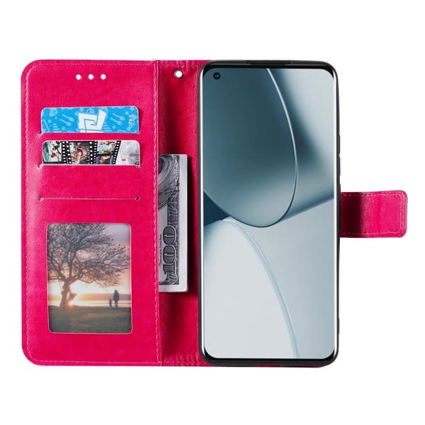 Lommebokdeksel med Stativ og Håndleddsstropp til Sony Xperia 1 VIII Red
