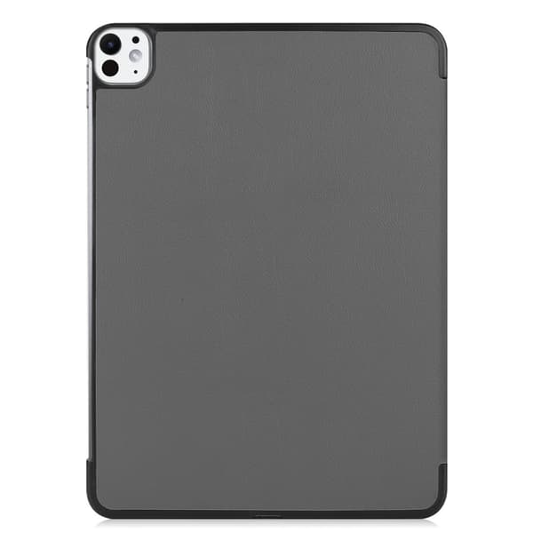 Til iPad Pro 11 (2024) Etui Tre - fold Stativ Tablet Cover - Grå Grey