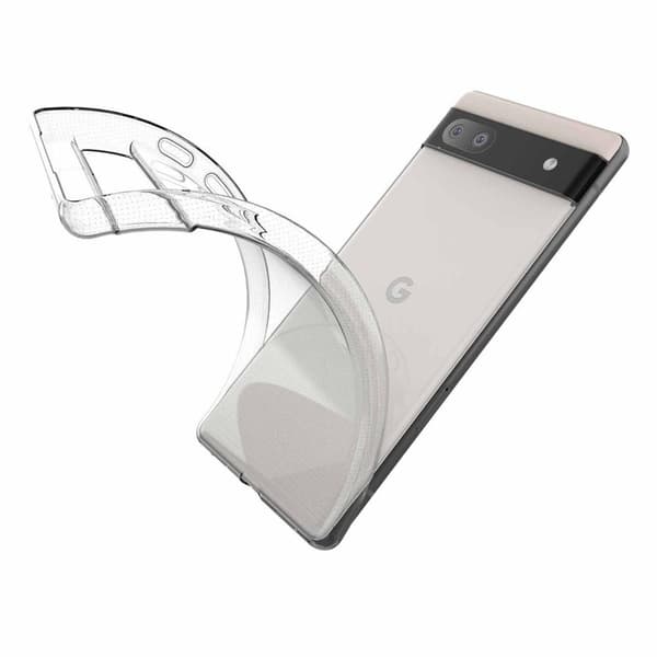 Till Google Pixel 6a TPU Transparant Transparent
