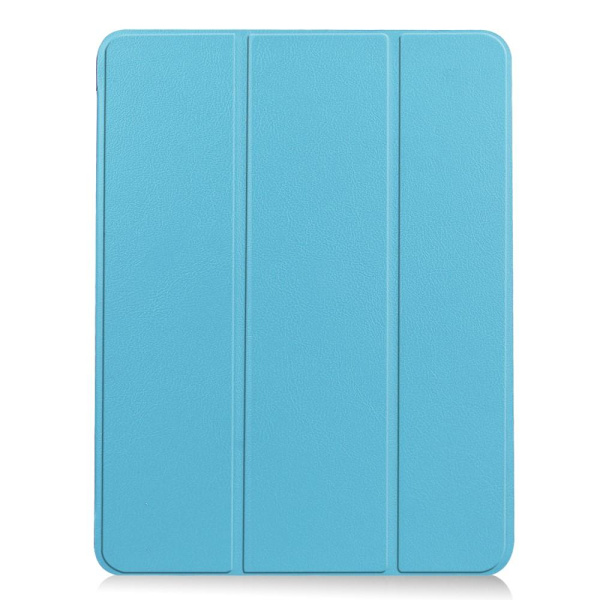 Apple iPad Air (2020) (2022) Slim fit tri-fold fodral - Ljusblå Blå