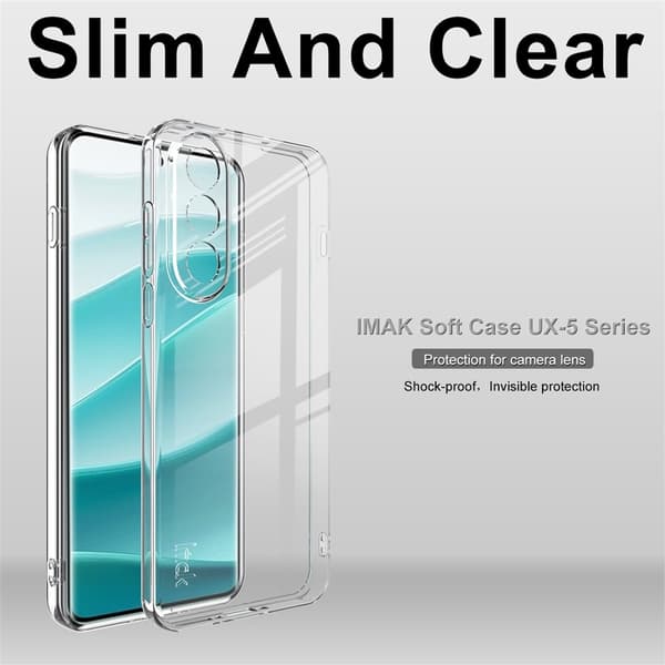 IMAK UX-5 Series TPU case for OnePlus Nord 5 5G Transparent