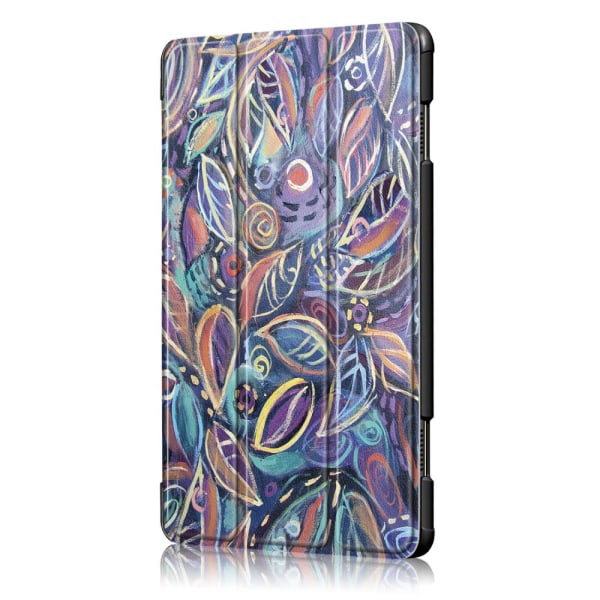 Tri-fold Fodral till Lenovo Tab P10 - Colorful Leaves multifärg