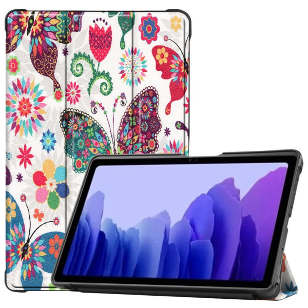 Slim Fit Cover Till Samsung Galaxy Tab A7 10.4" - Butterfly multifärg
