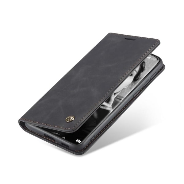 CASEME Retro lompakkokotelo Xiaomi Mi 11 - musta Black