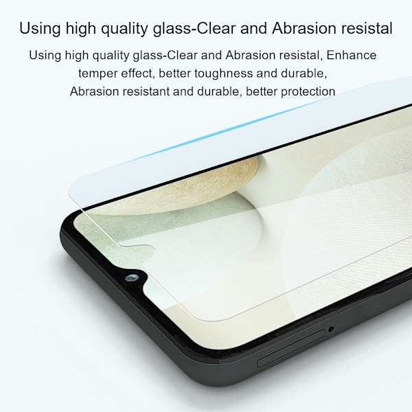 AMORUS Skjermbeskytter i glass for Samsung Galaxy Xcover 7 Transparent