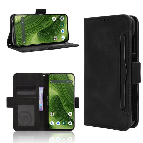 Lompakkokotelo Fairphone 6 - puhelimelle Black