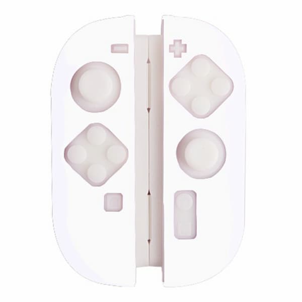 1 par kompatibelt med Nintendo Switch 2-kontroller silikondeksel - hvitt White